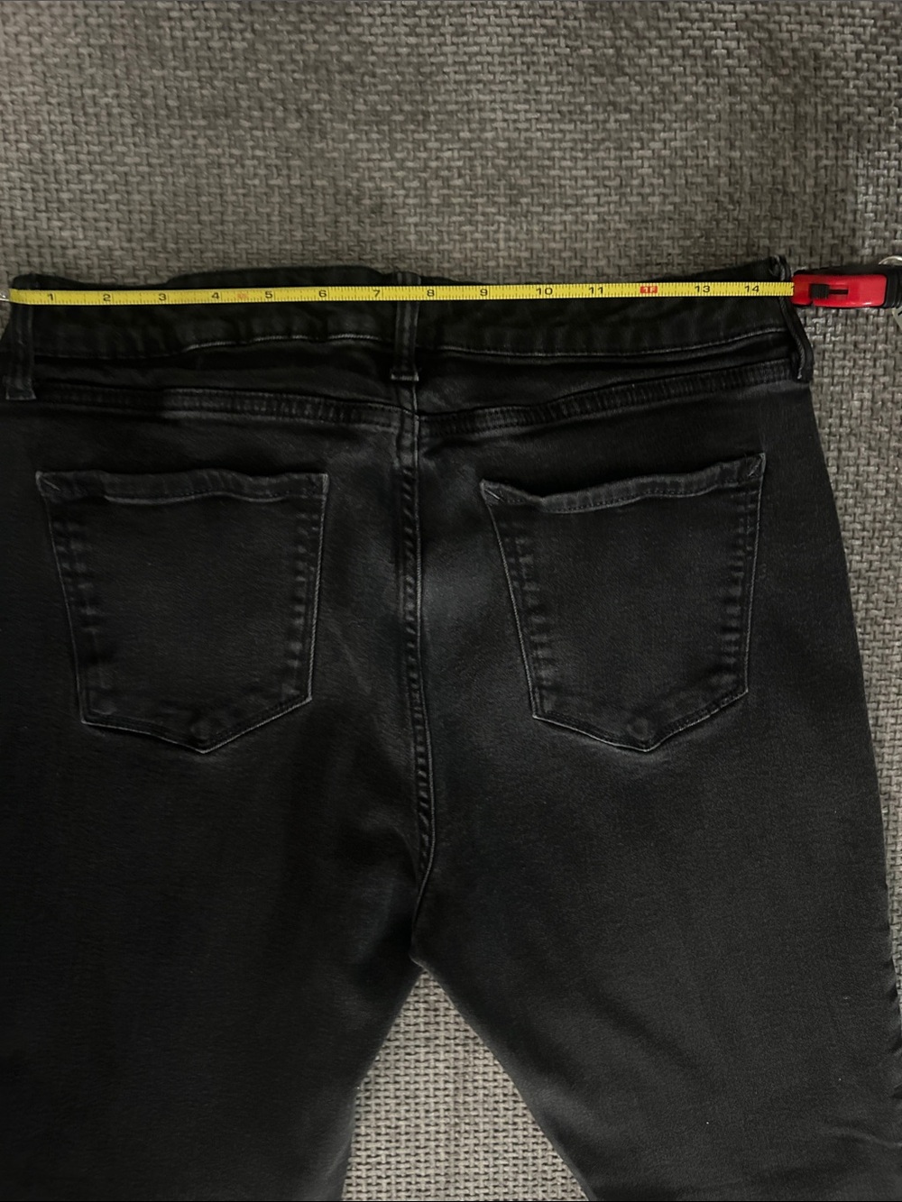 a.n.a A New Approach Women’s Size 14 Mid Rise Skinny Black Stretch Jeans - Picture 10 of 12